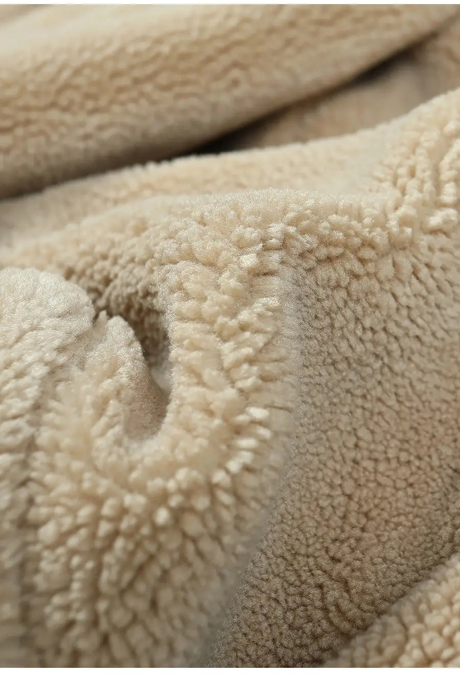 Lamb velvet coat