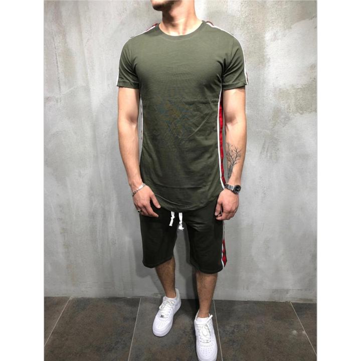 Casual Sports Shorts Short-sleeved T-shirt Men’s Suit