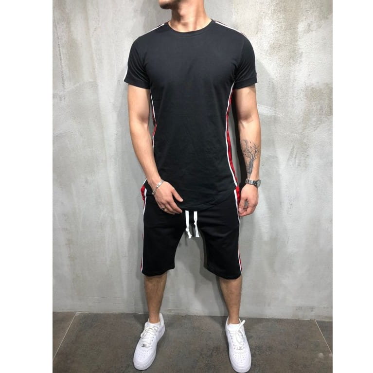 Casual Sports Shorts Short-sleeved T-shirt Men’s Suit