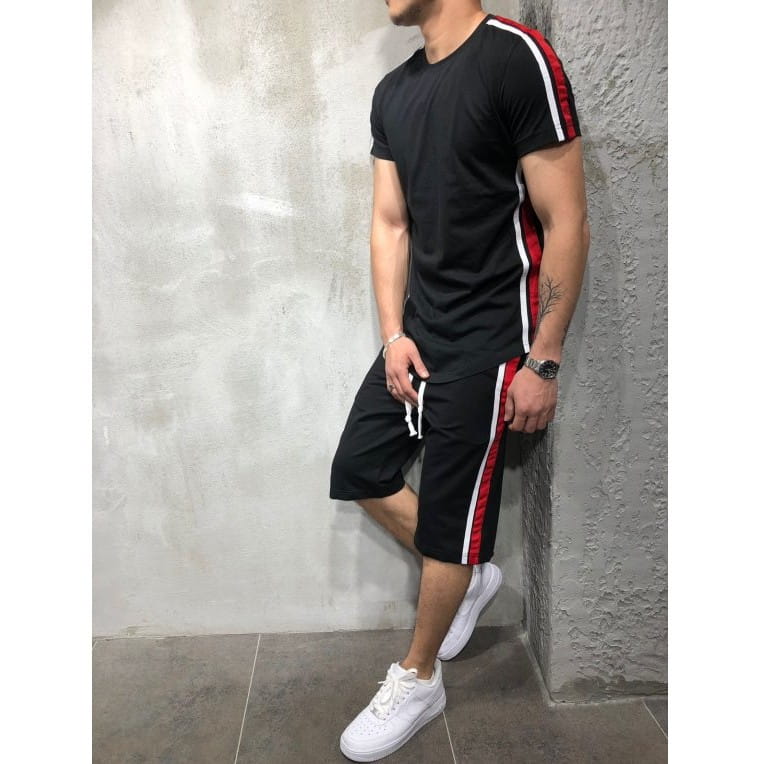Casual Sports Shorts Short-sleeved T-shirt Men’s Suit