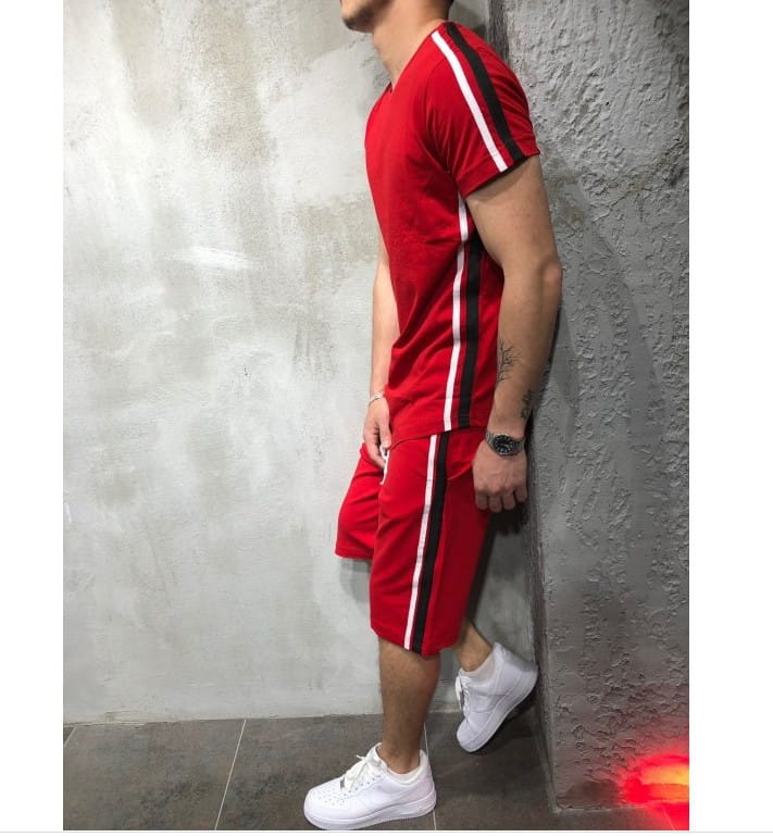 Casual Sports Shorts Short-sleeved T-shirt Men’s Suit