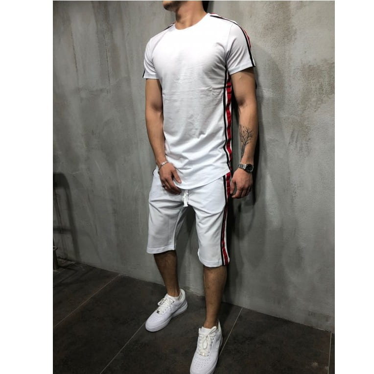 Casual Sports Shorts Short-sleeved T-shirt Men’s Suit