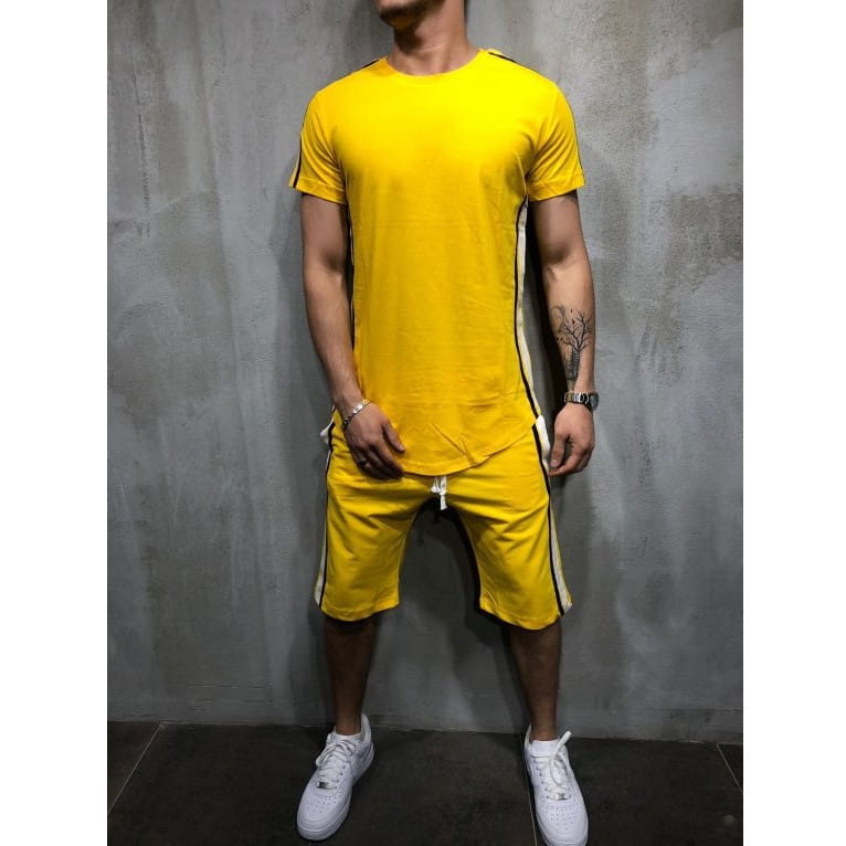 Casual Sports Shorts Short-sleeved T-shirt Men’s Suit