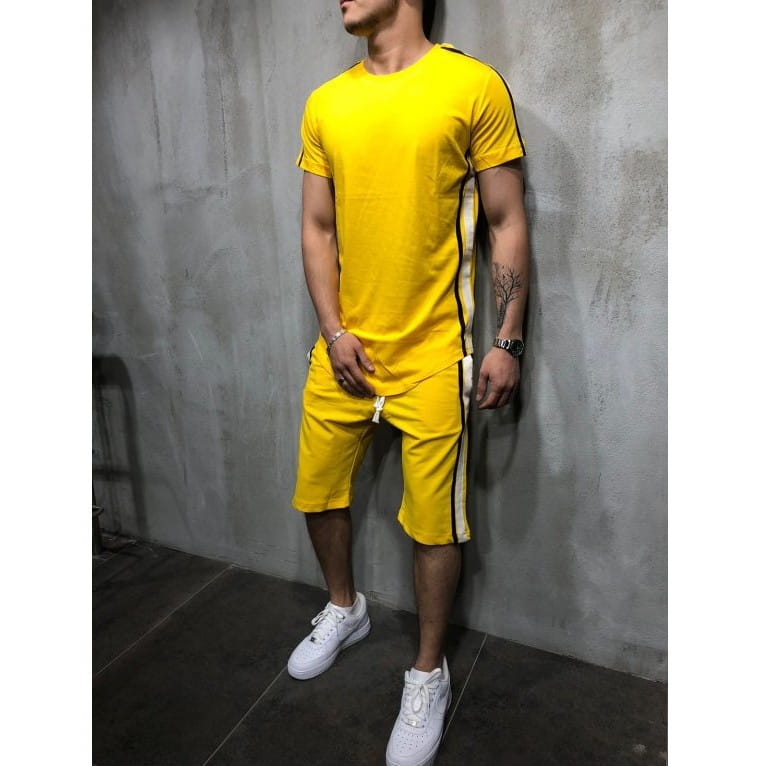 Casual Sports Shorts Short-sleeved T-shirt Men’s Suit