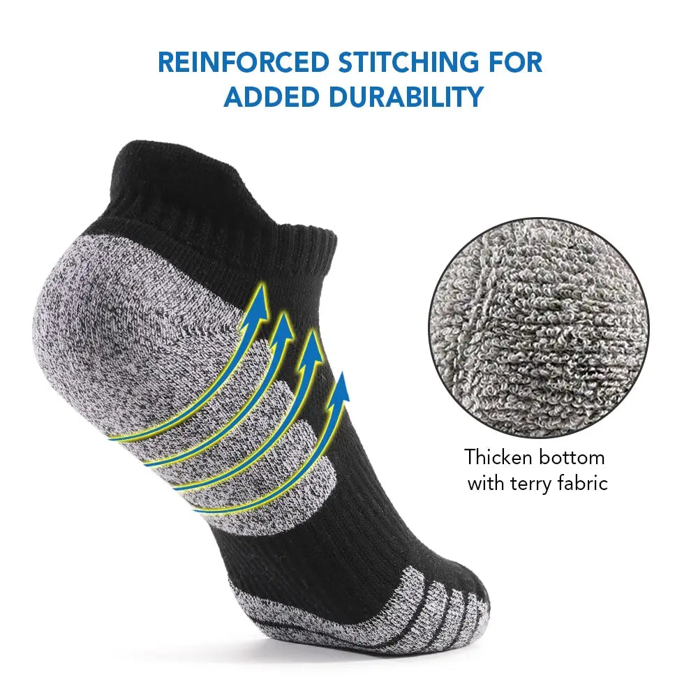 New Thick Towel Bottom Running Non-slip Cotton Socks