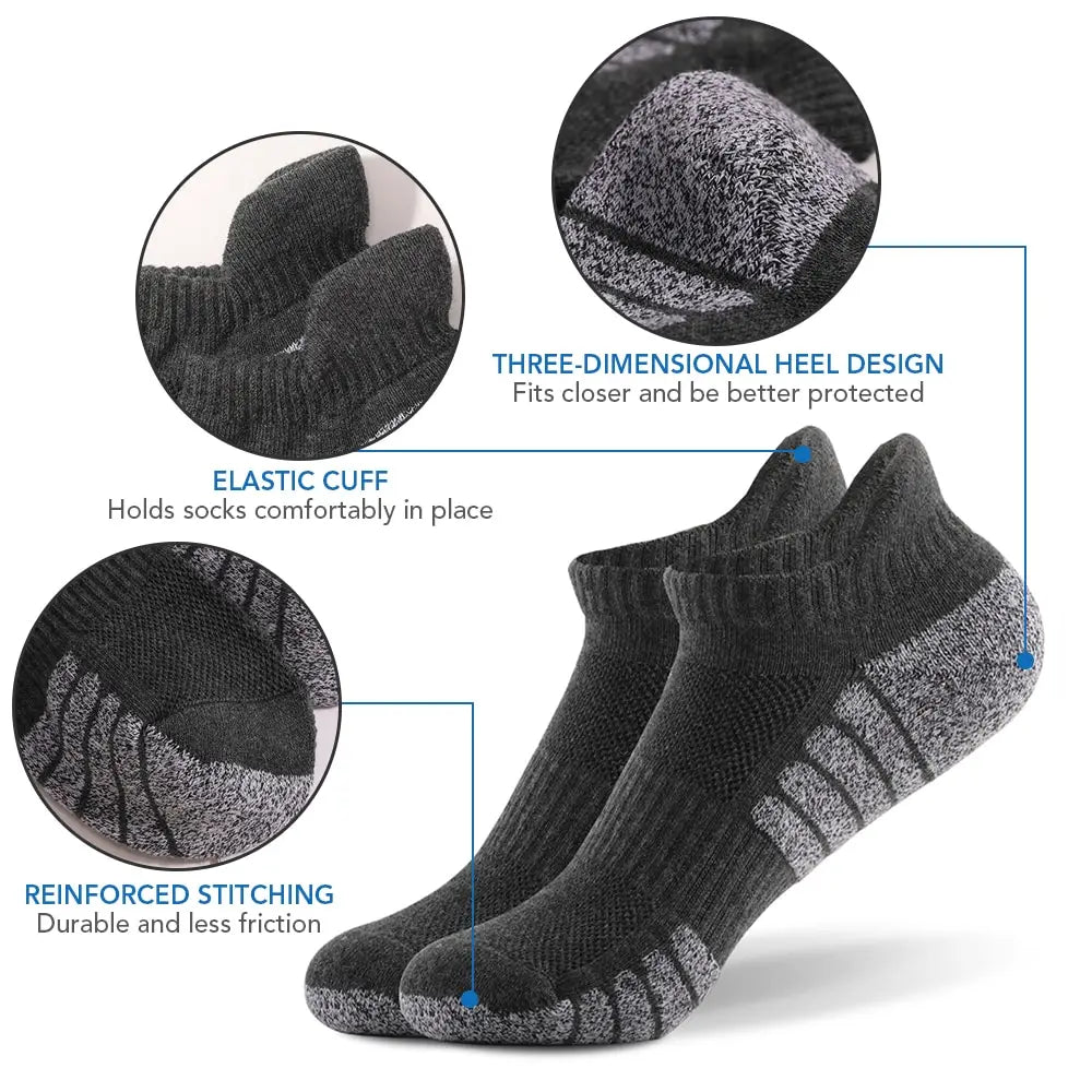 New Thick Towel Bottom Running Non-slip Cotton Socks