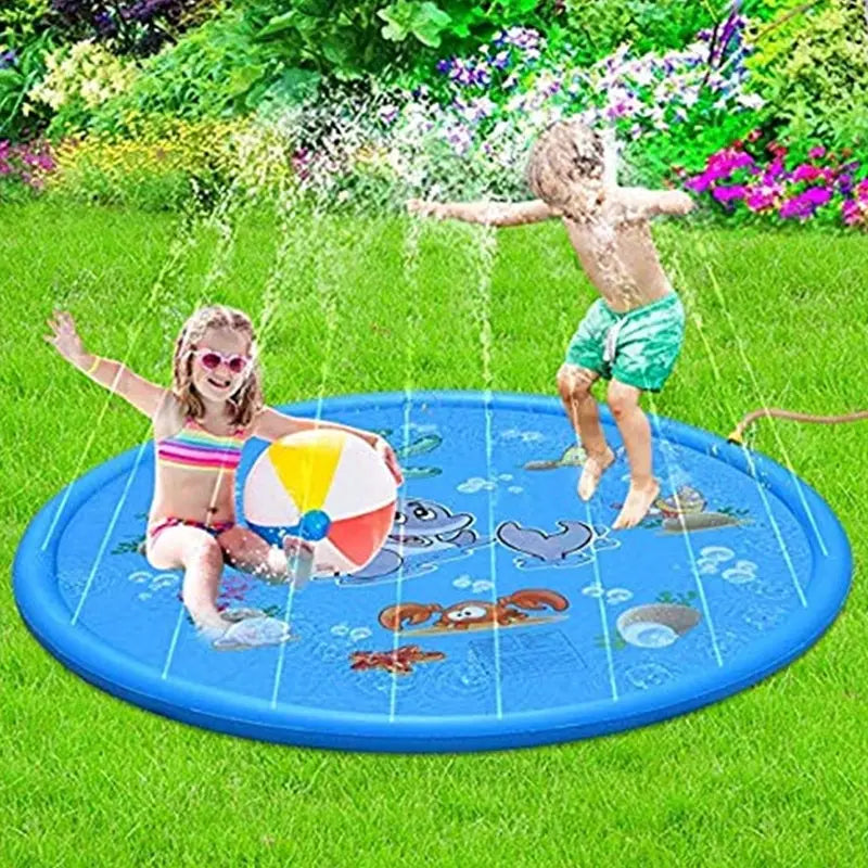 Durable Children’s Water Spray Pool Mat Splash Sprinkle Play Pad Mat