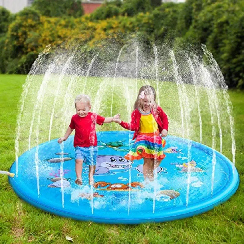 Durable Children’s Water Spray Pool Mat Splash Sprinkle Play Pad Mat