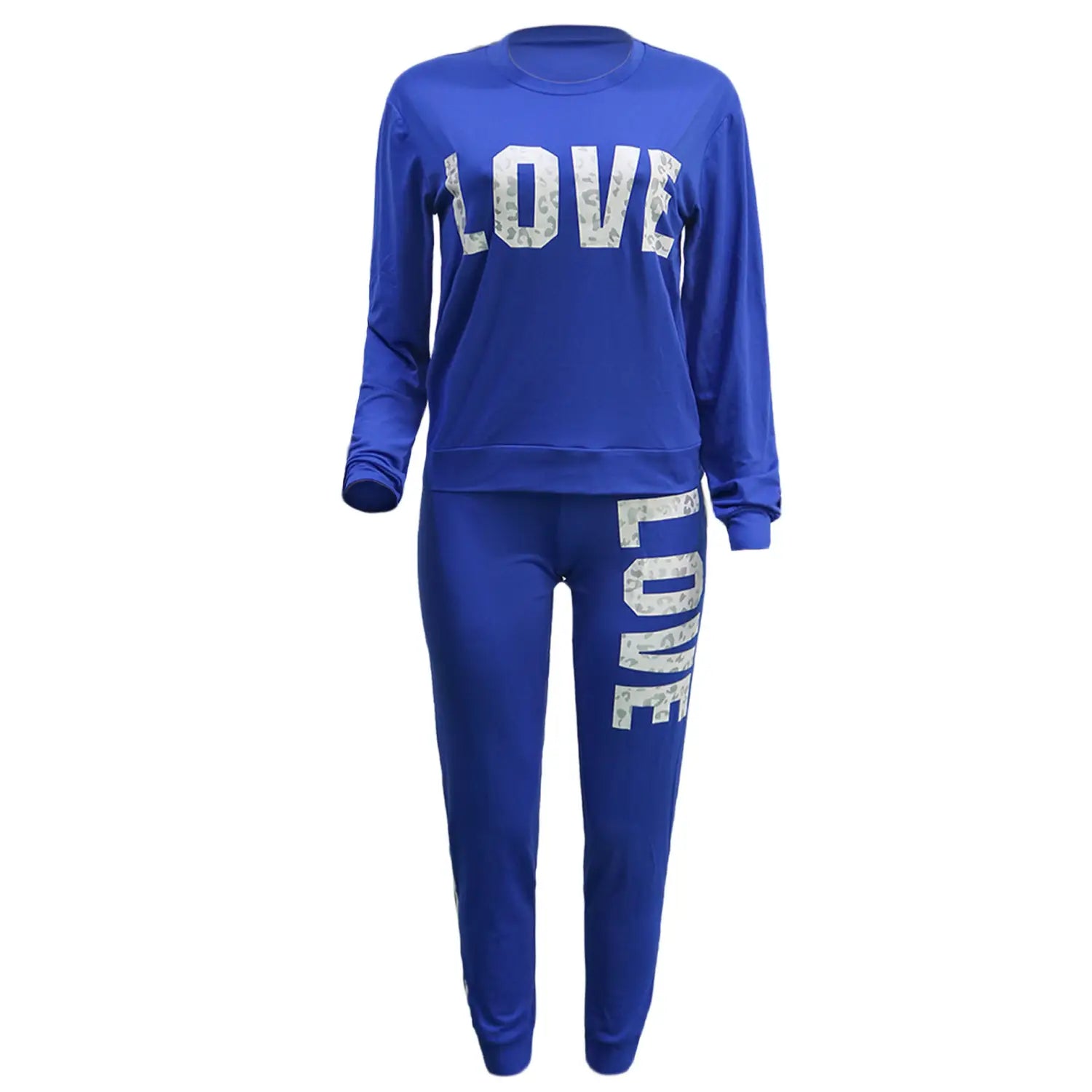 Casual Fashion Letter Printing Sports Suit