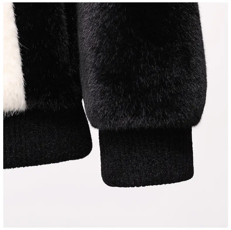 Winter Men’s Warm Mink Fur Jacket Coat