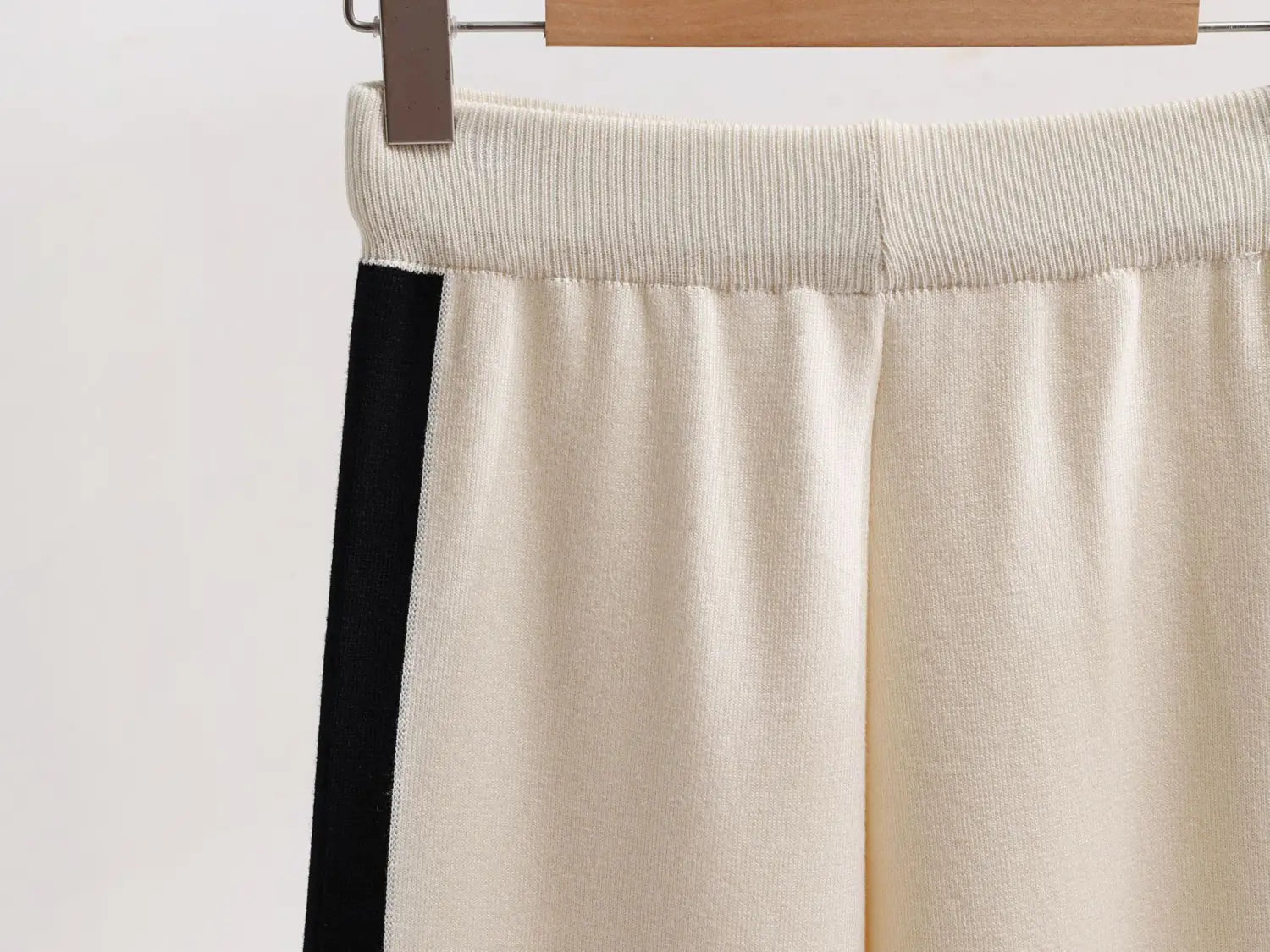 Women’s Autumn Knitted Wide-leg Pants Two-piece Set