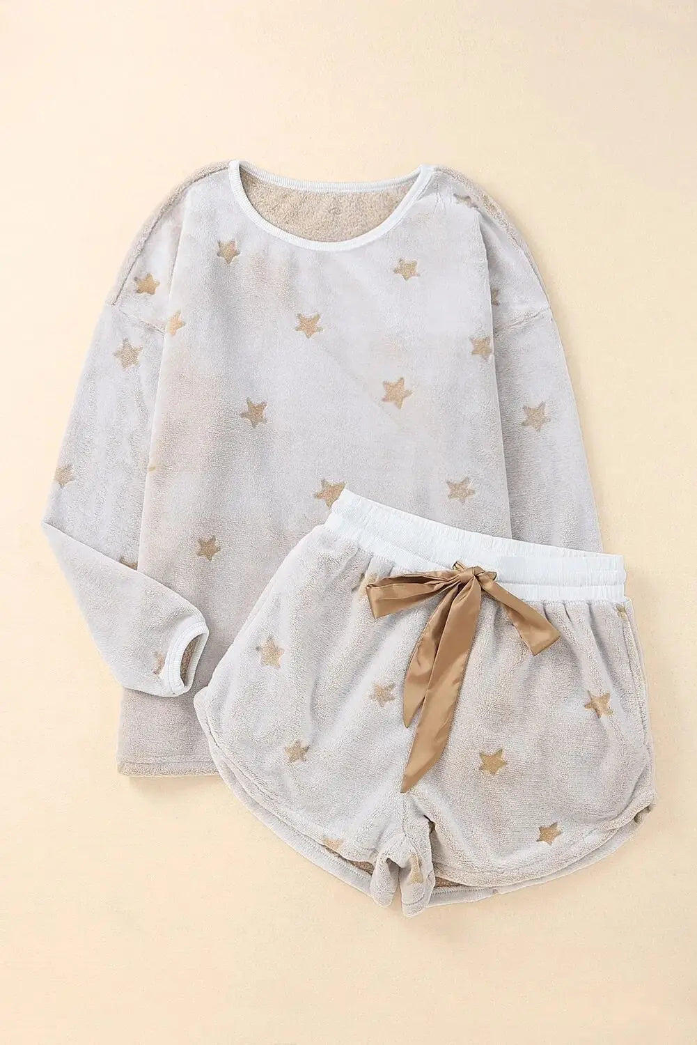 Women’s Five-pointed Star Plush Casual Suit