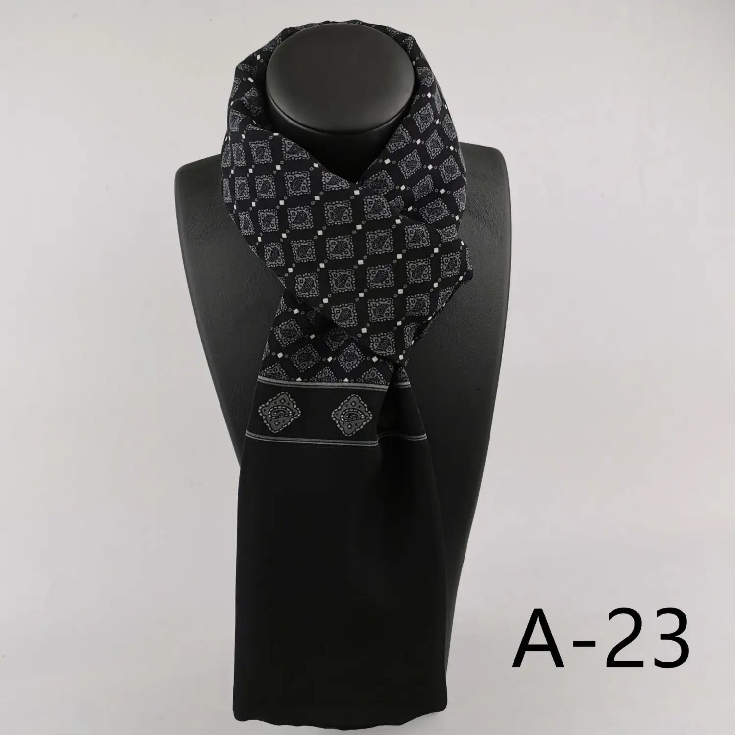 Men’s Double Layer Washed With Cashmere Scarf Warm