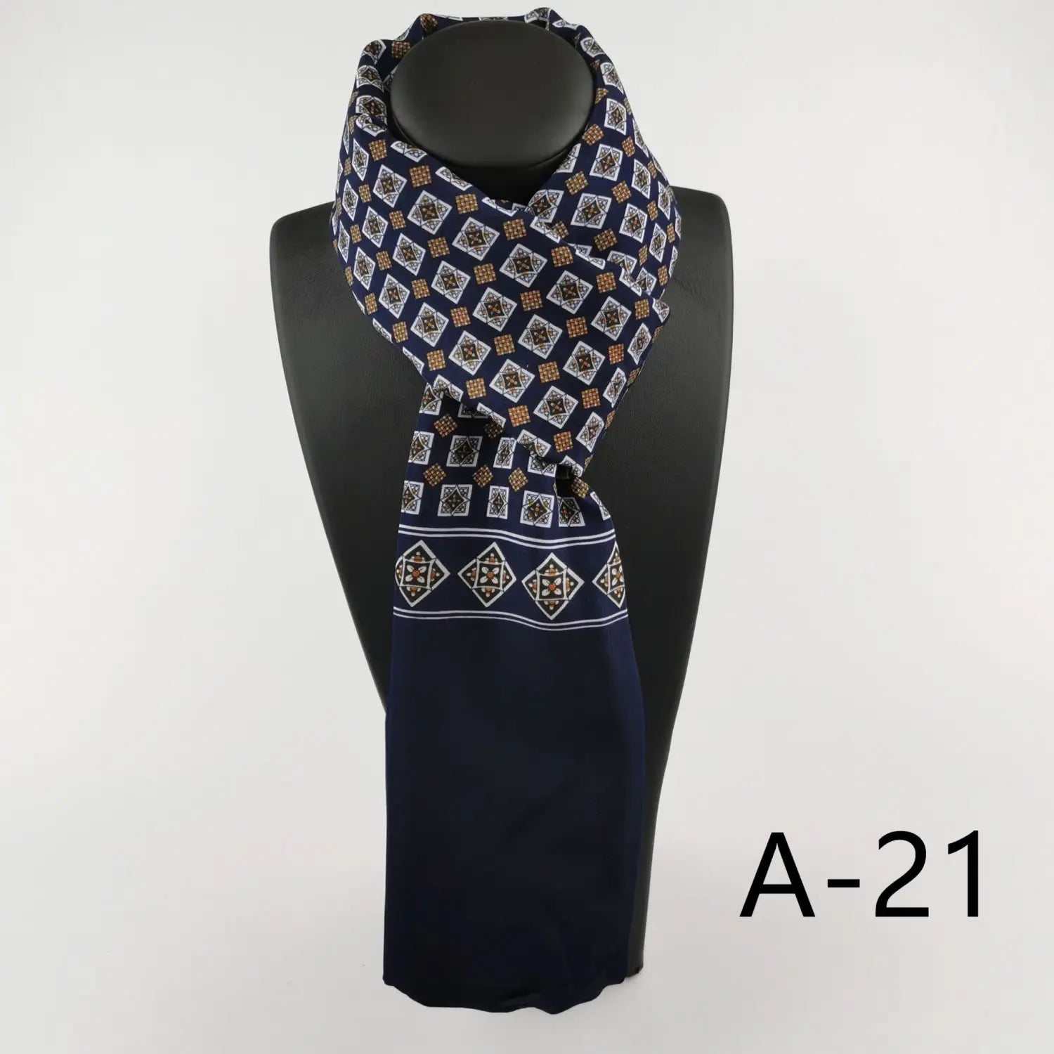 Men’s Double Layer Washed With Cashmere Scarf Warm
