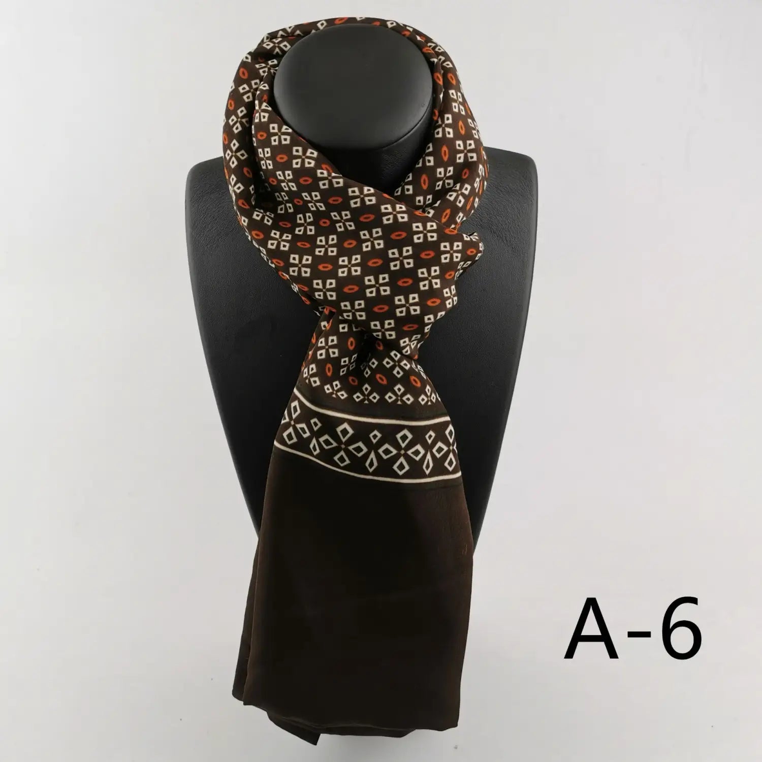 Men’s Double Layer Washed With Cashmere Scarf Warm