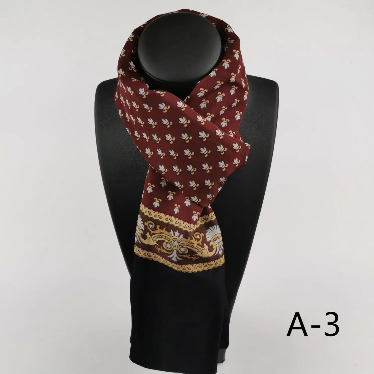 Men’s Double Layer Washed With Cashmere Scarf Warm
