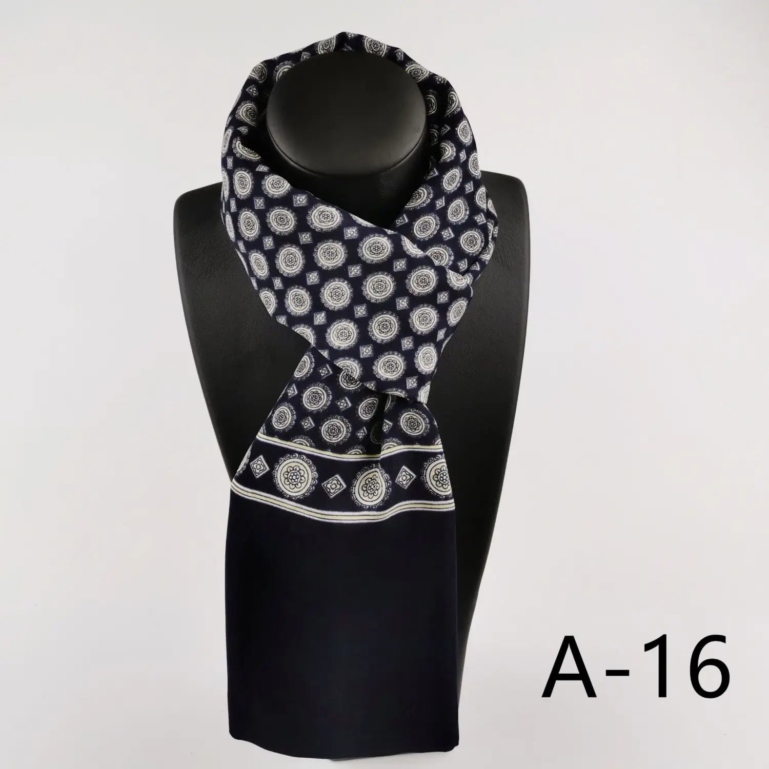 Men’s Double Layer Washed With Cashmere Scarf Warm