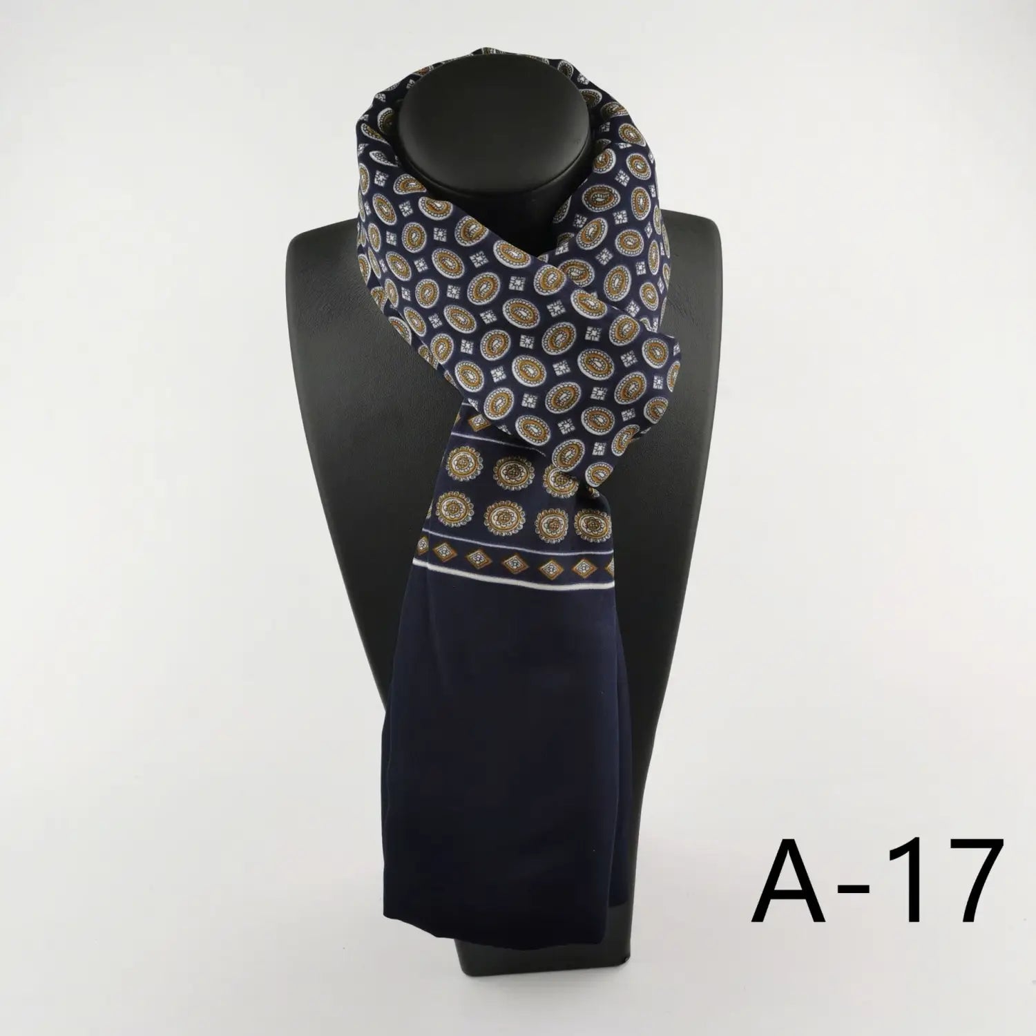 Men’s Double Layer Washed With Cashmere Scarf Warm