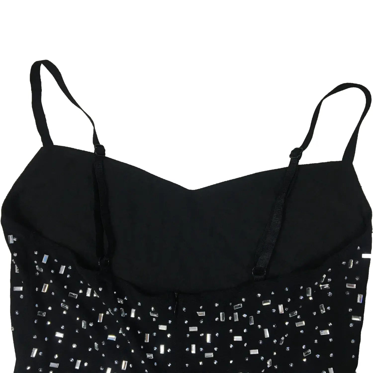 Women’s Wear Rhinestone Mesh Camisole Sleeveless Trousers Jumpsuit