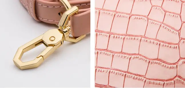 Exotic Crocodile Leather Handbag Global Luxury Fashion Brand