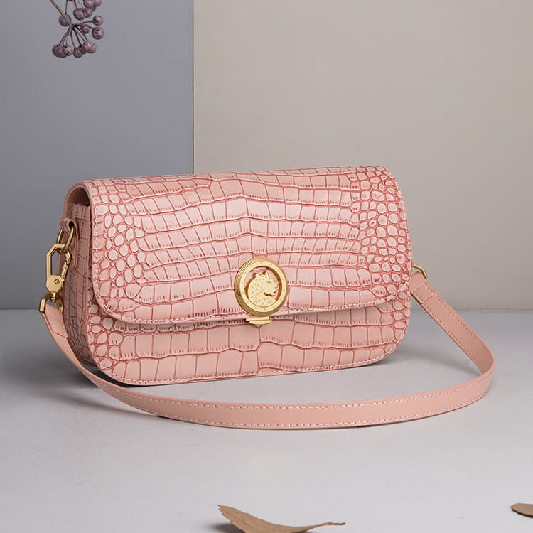 Exotic Crocodile Leather Handbag Global Luxury Fashion Brand