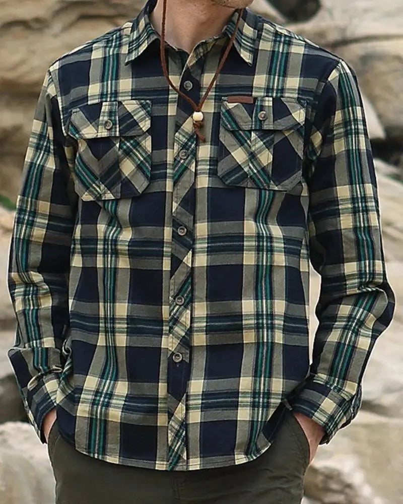 Men’s Color Matching 3D Digital Printed T-shirt