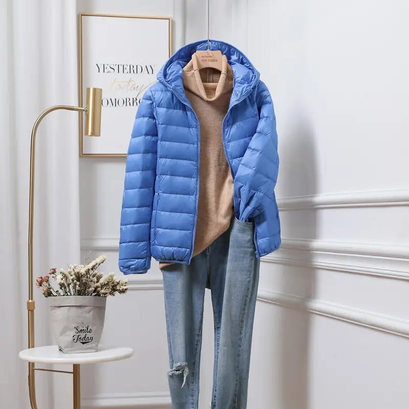 Lightweight Down Jacket Women’s Plus-sized Plus Size Ultra-thin