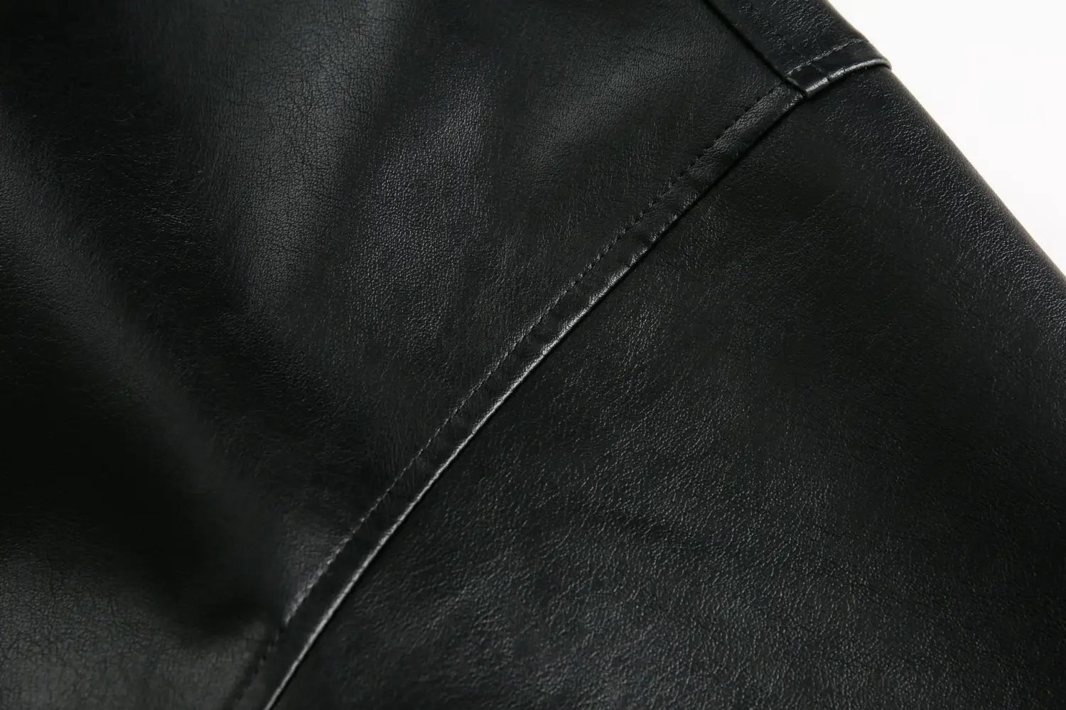 Men’s American-style Retro Simple Hooded Leather Coat Jacket
