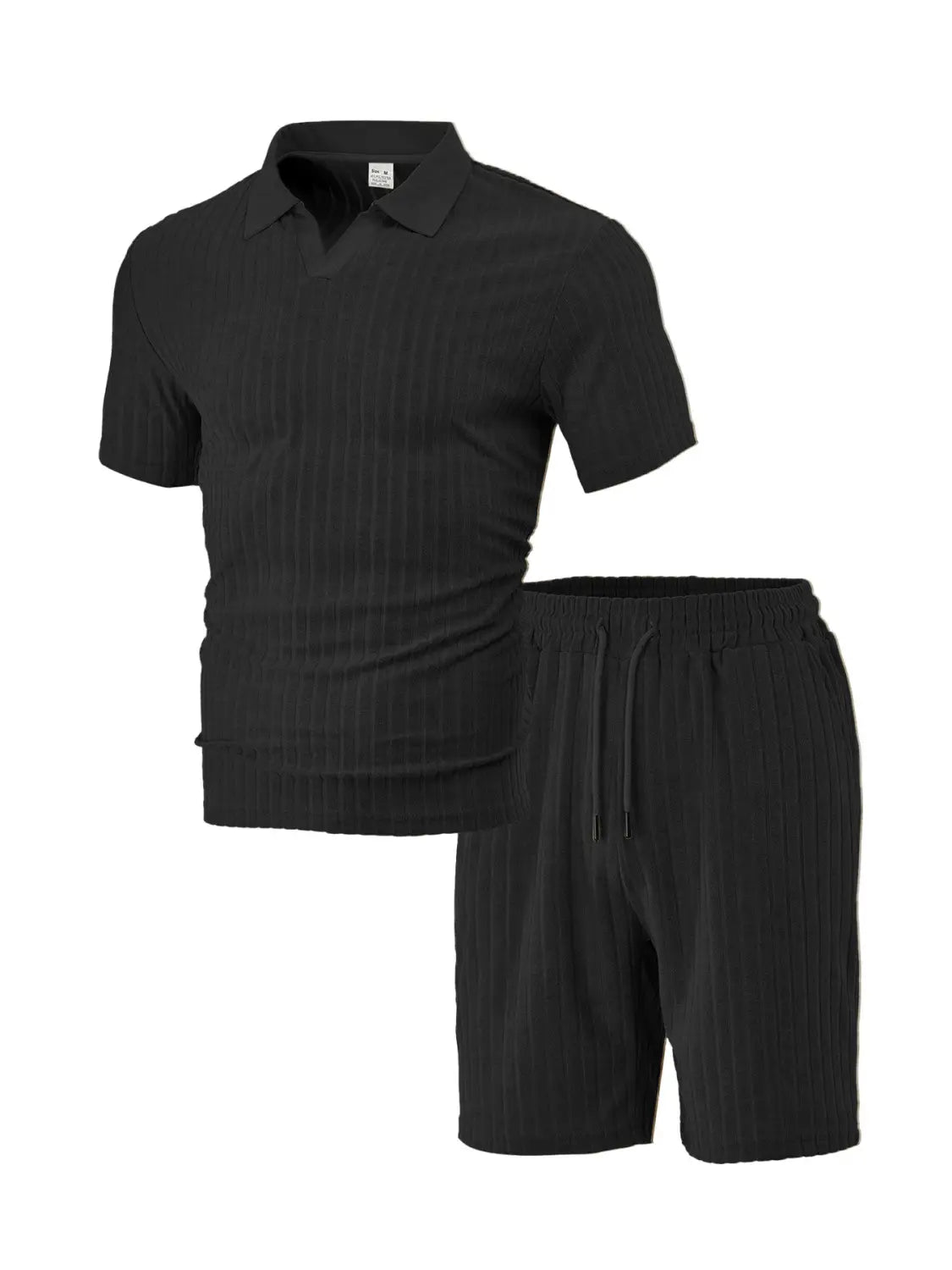Men’s Breathable Figured Cloth Crew Neck Casual Sports Suit