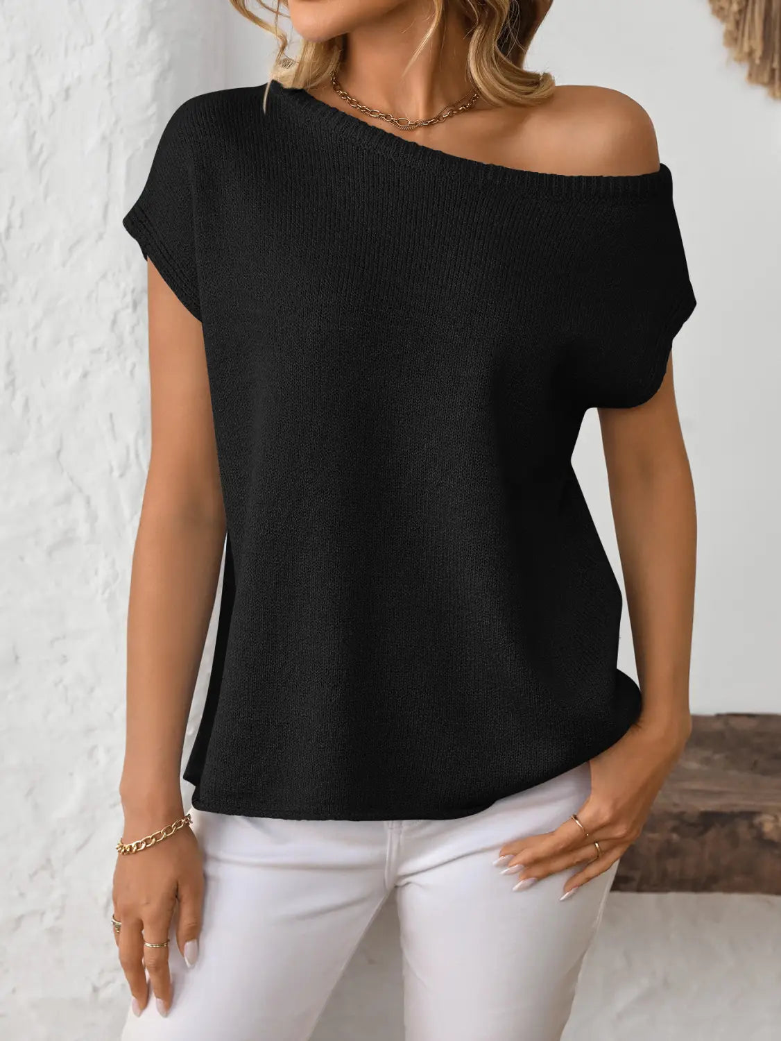 Knitted Y2g Summer Knitwear Sweater Pullover Top