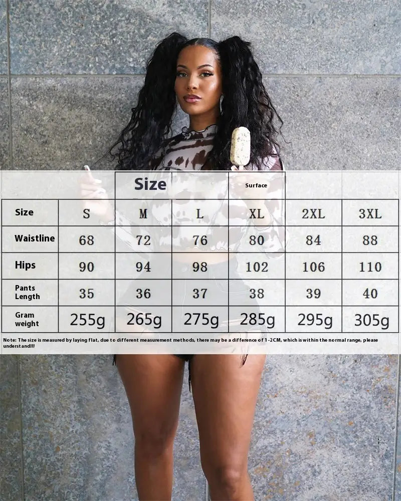 Women’s High Elastic Ripped Denim Shorts