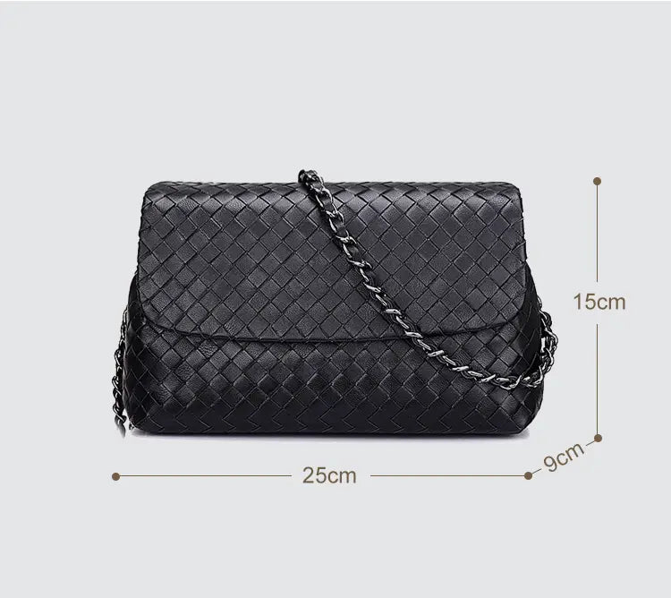 VELNAS Sheepskin Bag Luxury Clothing Statement Piece