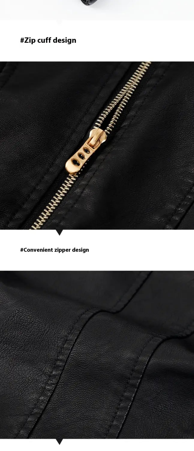 Fashion Best-seller Leather Jacket Coat Women