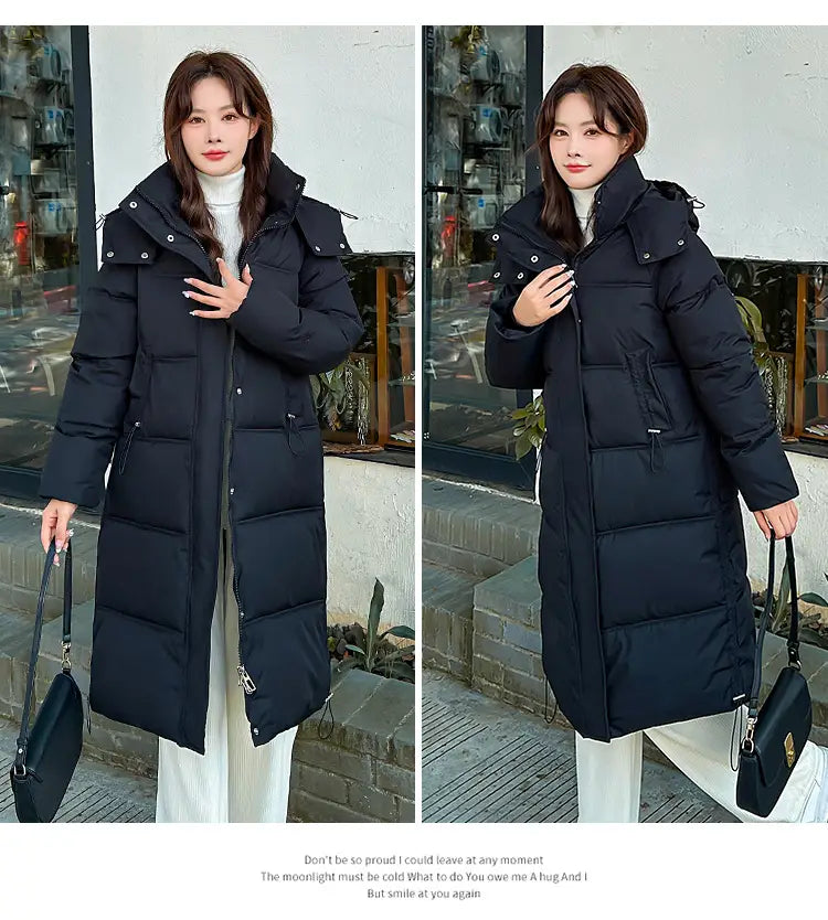 Thickened Down Loose Cotton Jacket Coat