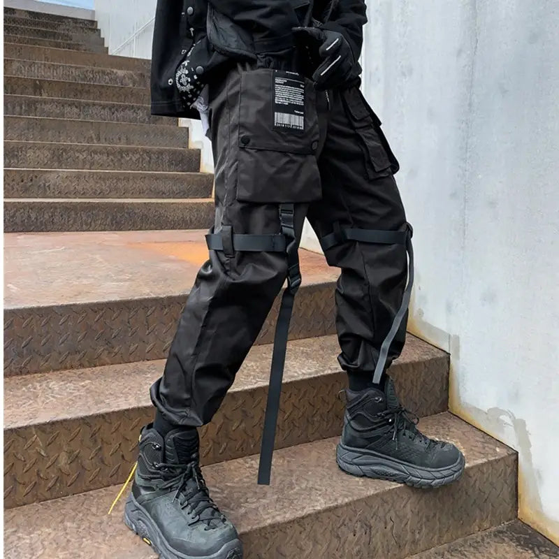 Men Fashion Loose Casual Overalls Youth