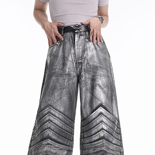 Design Dark Knight Wide-leg Pants