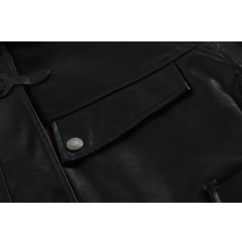 Plaid Stitching Two-side Jacket Coat
