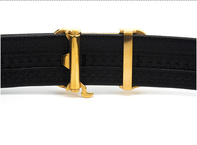 Stainless steel automatic buckle belt