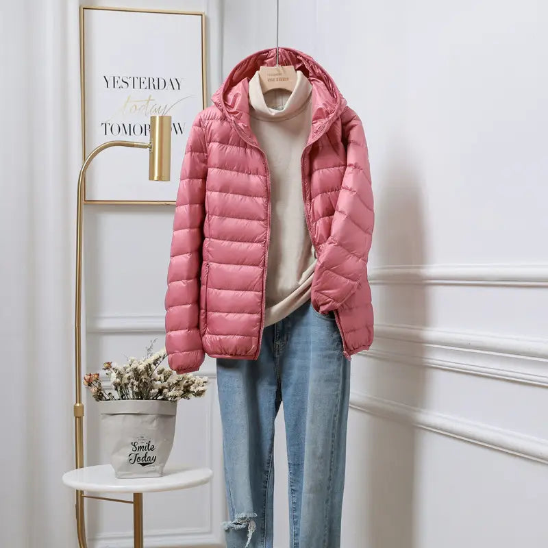 Lightweight Down Jacket Women’s Plus-sized Plus Size Ultra-thin