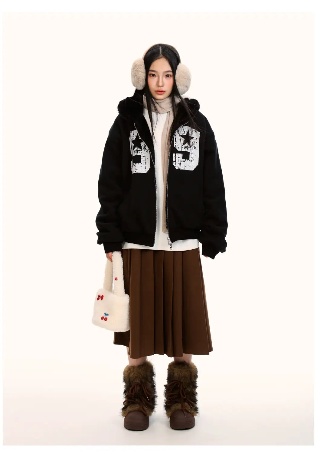 Loose Double-sided Wear Velvet Padded Thickened Sweater