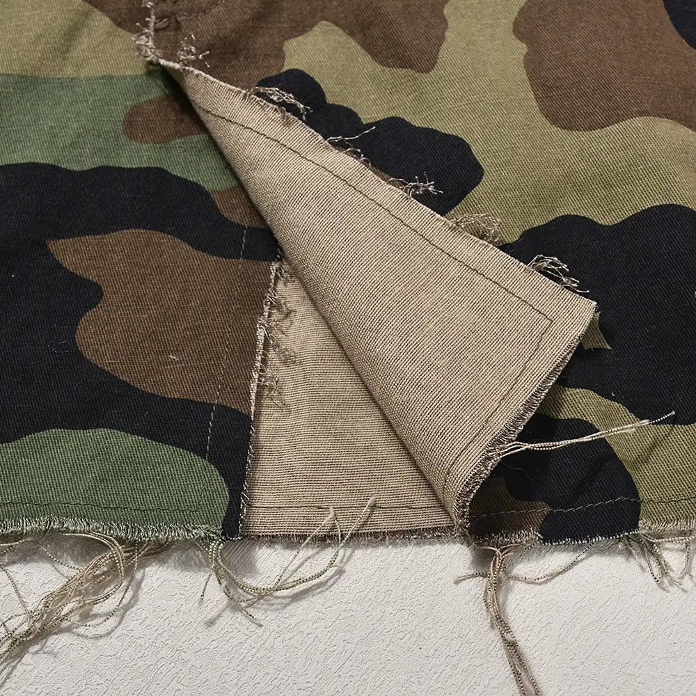 Autumn New Fashion Full Open Skirt Skirt Camouflage Skirt