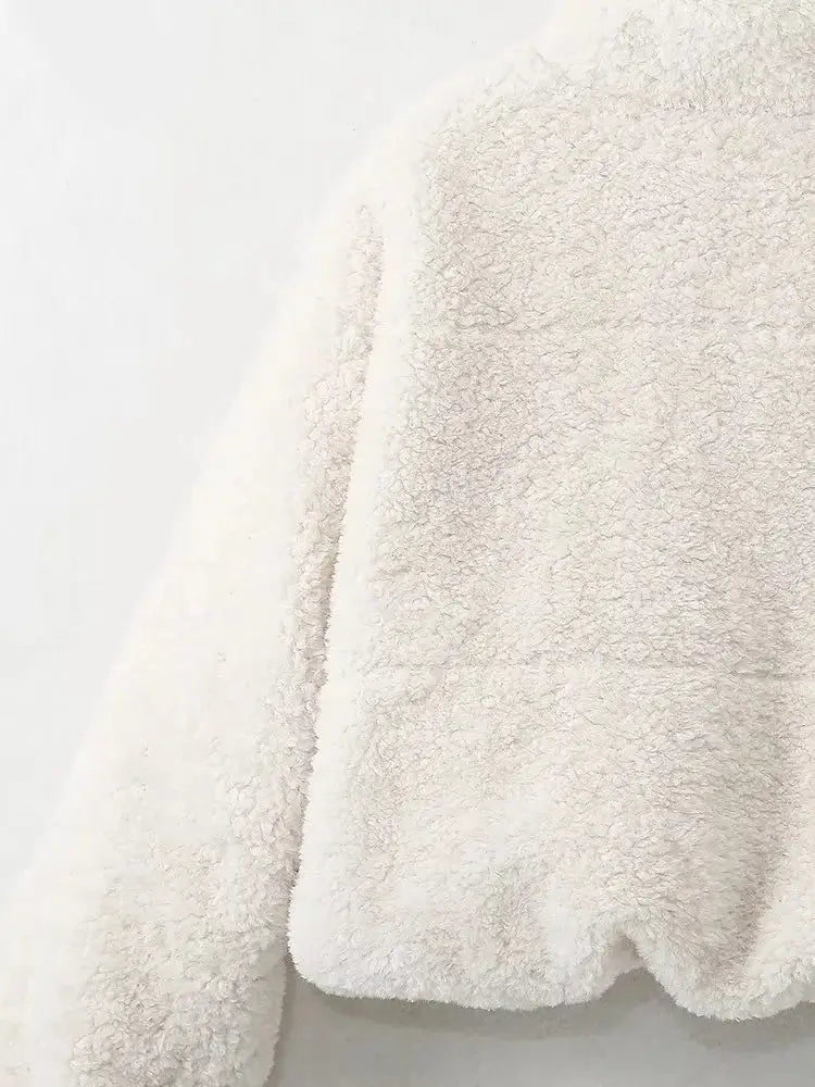 Fleece Short Cotton Jacket Jacket Coat