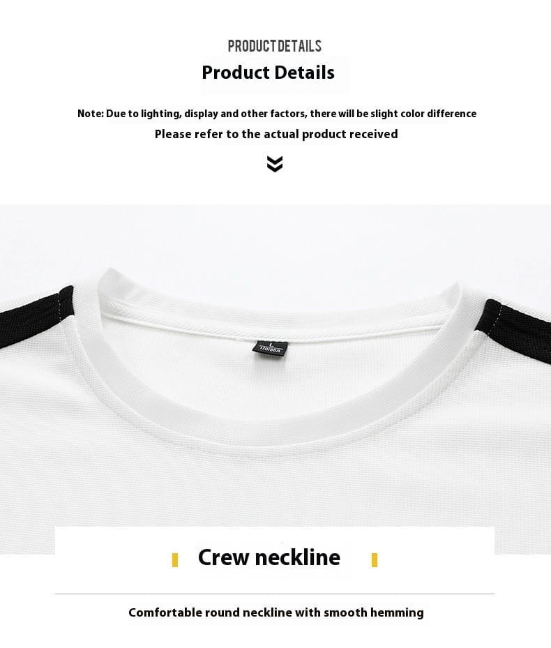 Hong Kong Style Loose Round Neck Short Sleeve Shorts 2-piece Set Leisure Sports Suit Men