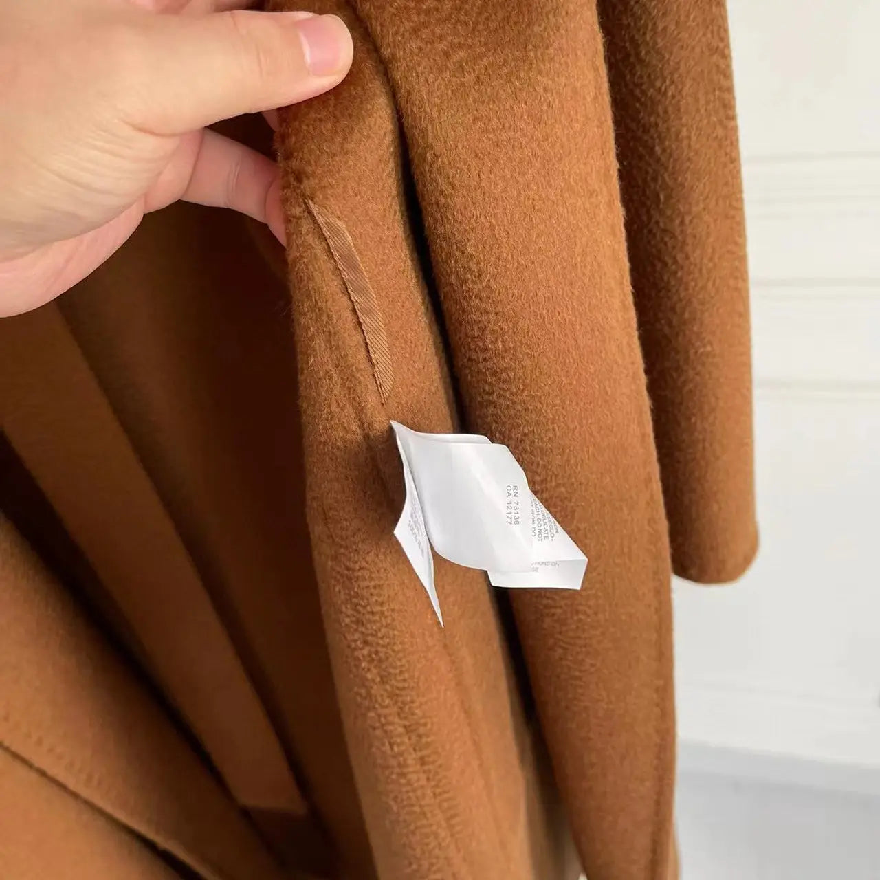 Double-sided Corrugated Cashmere Coat