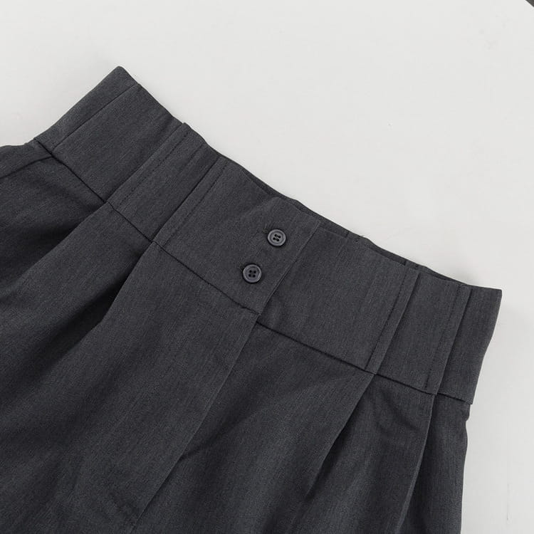 Gray Temperament Trousers High-End Fashion Online