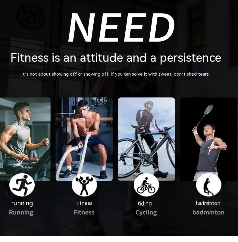 Men’s Sweat-absorbent Quick-drying Fitness Suit