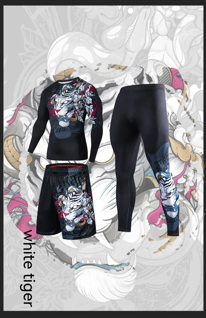 Men’s Sweat-absorbent Quick-drying Fitness Suit