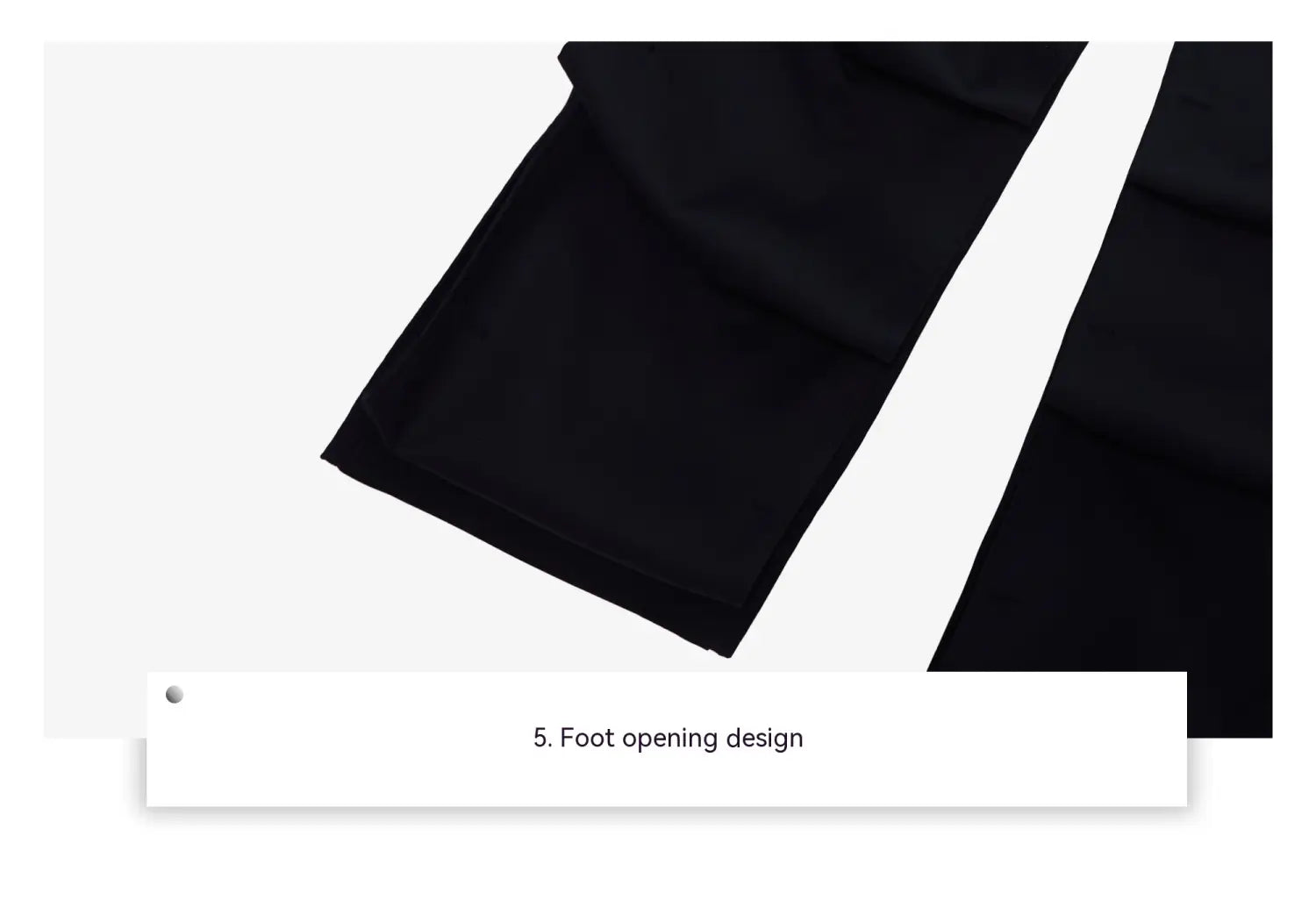 Rivet Design Casual Pants High Waist Crimp Stitching Loose Cargo Trousers