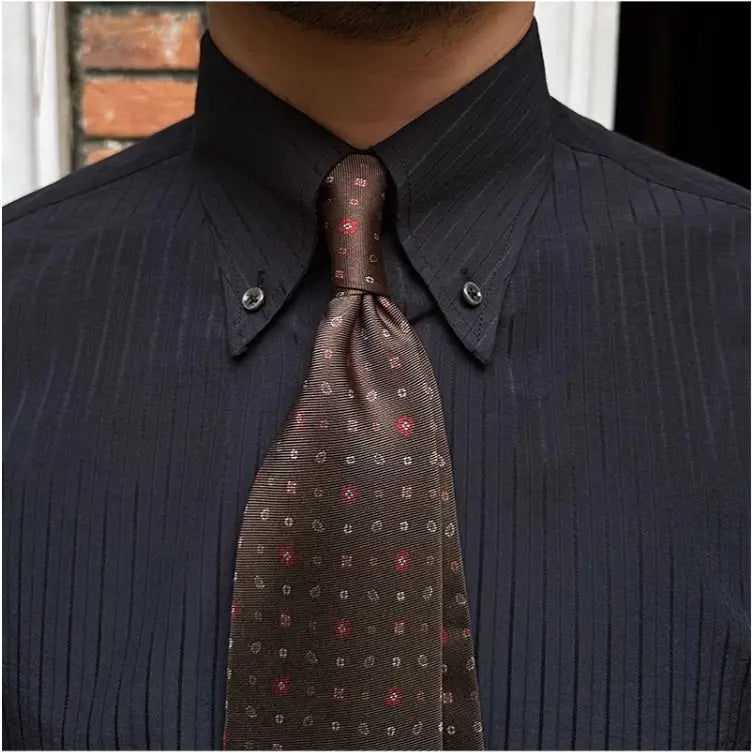 Men’s Breathable Casual Seersucker Long-sleeved Shirt