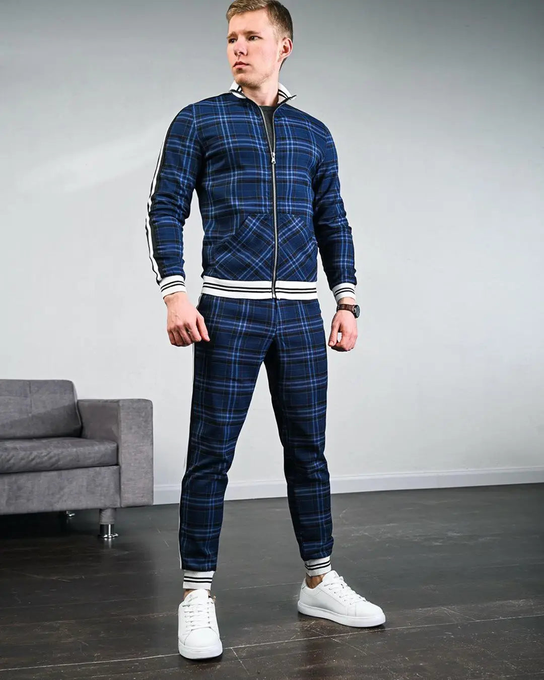 Tide Brand Plus Size Sportswear Two-piece Suit